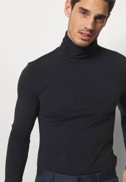 Pier One 2 Pack - Camiseta De Manga Larga - Black -Tienda De Hombres Con Estilo f6facbef5a8c4d6f81caf69450eb10f4