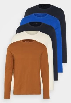 Pier One 5 Pack - Camiseta De Manga Larga - Blue/Off-White/Light Brown 20 Pier One 5 Pack - Camiseta De Manga Larga - Blue/Off-White/Light Brown -Tienda De Hombres Con Estilo f8bcd0956da54e15aa33a77c2a3ae444