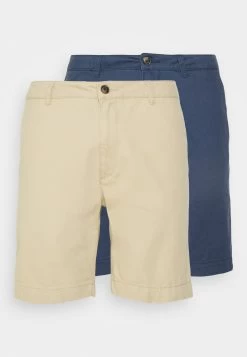 Pier One 2 Pack - Shorts -Dark Blue/Tan -Tienda De Hombres Con Estilo f9a892a3b0b34fe9815664d9ef698d9f
