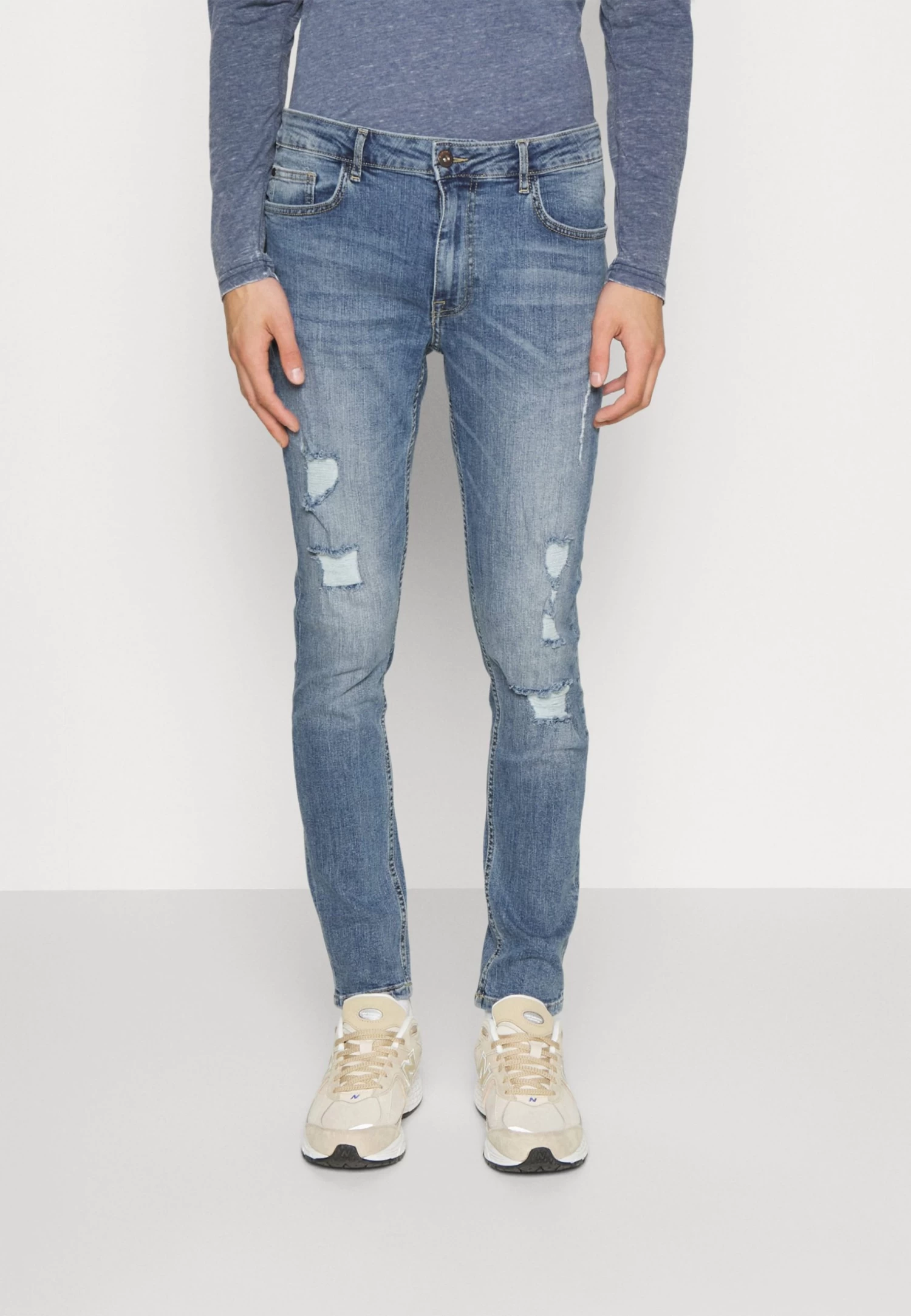 Pier One Vaqueros Pitillo - Dark Blue Denim 3 Pier One Vaqueros Pitillo - Dark Blue Denim